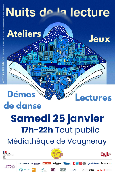 Démos de danse nuits de la lecture 25 janvier 2025