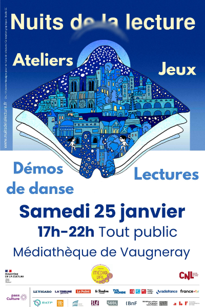 Démos de danse nuits de la lecture 25.01.2025
