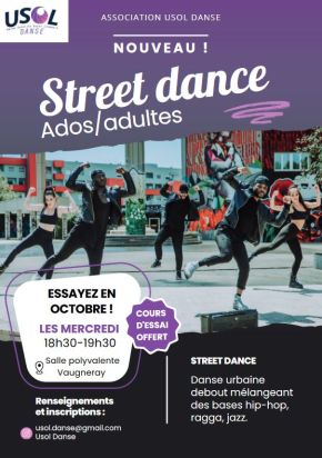 Nouveau Street dance Ados/Adultes